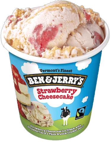 Ben & Jerry's Strawberry Cheesecake