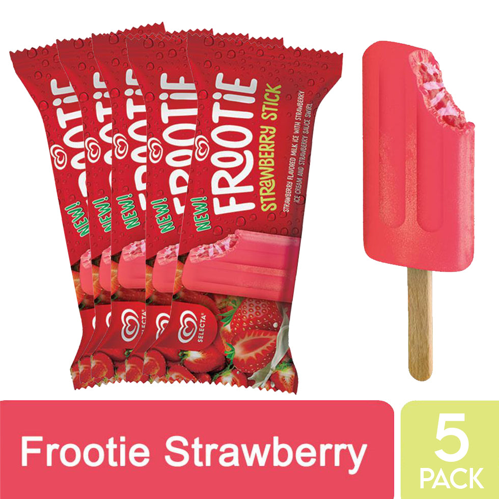 Selecta Frootie Strawberry Ice Cream Stick