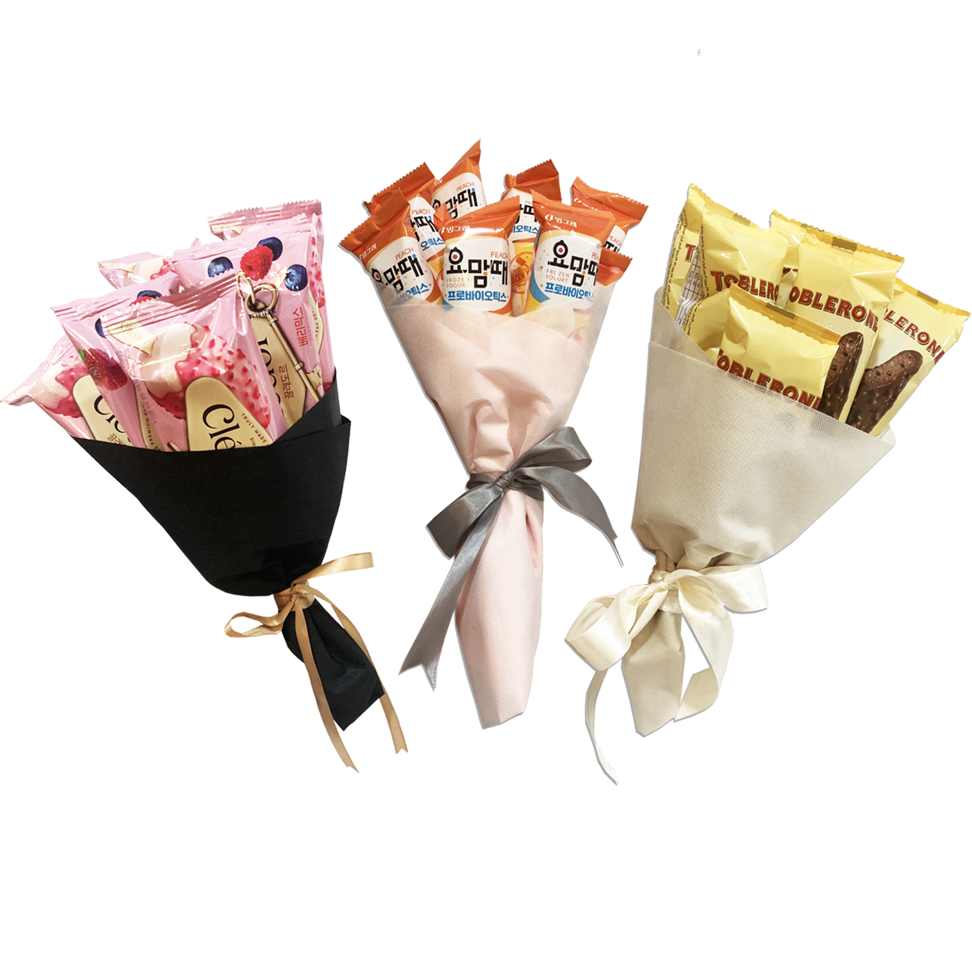 ICE CREAM BOUQUET WRAPPING SERVICE (Pre-Order for Next Day Delivery, Ice Cream Sold Separately)
